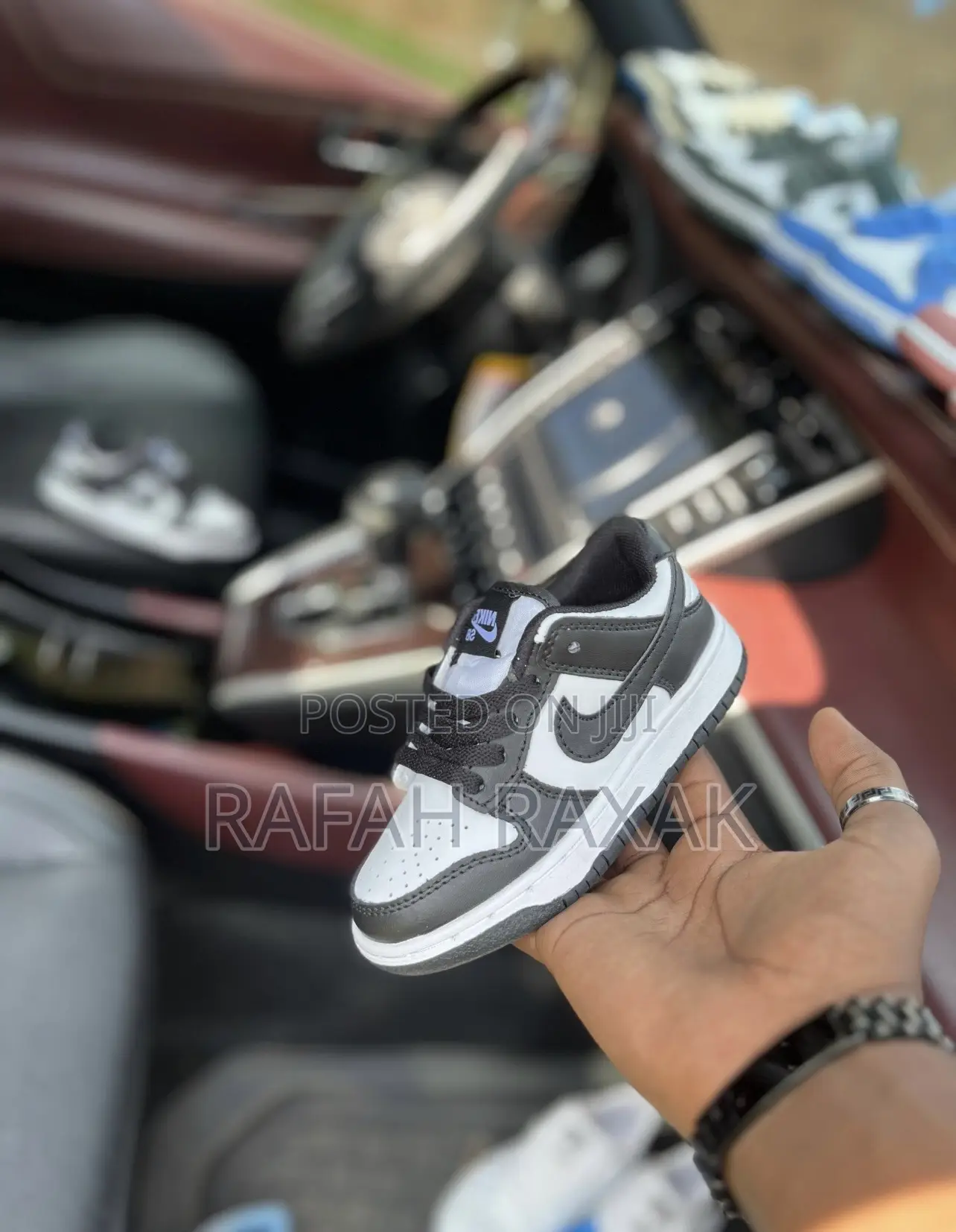 Classic Kid’S Black White Nike Sb Sneakers