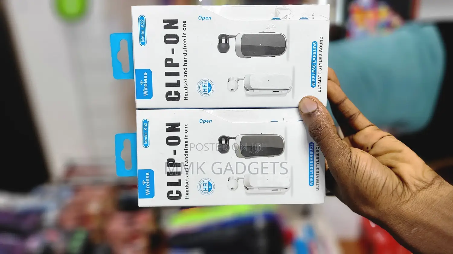 Clip on Hands Free Headsets
