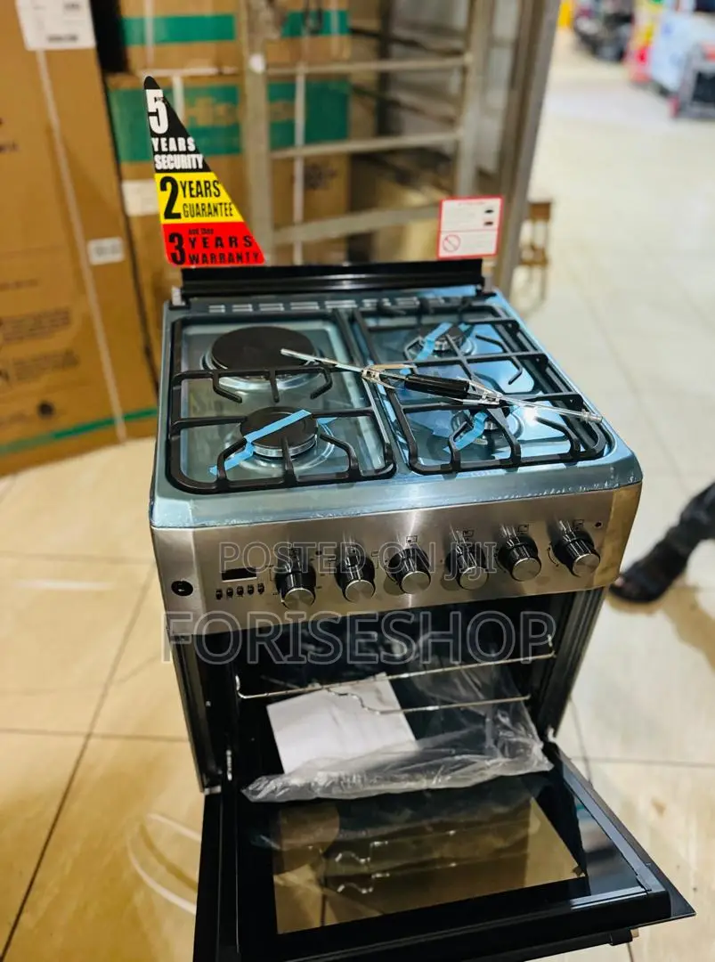 Blueflame 3gas 1electric Cookers Diamond Original (60*60)Cm