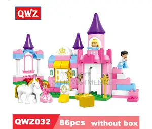 86pcs Happy Princess Fairy Castle Play Set