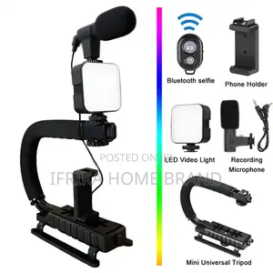 U-shaped Video Making Kit Handheld Phone Camera Stabilizer