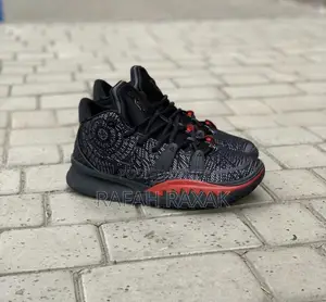 Original Nike Kyrie 7 Bred Black Red Basketball Ball Sneaker