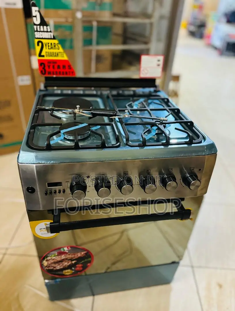 Blueflame 3gas 1electric Cookers Diamond Available (60*60)Cm