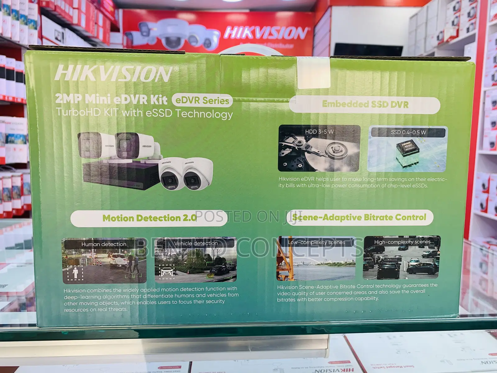 4 Channel CCT Camera Kit Hybrid