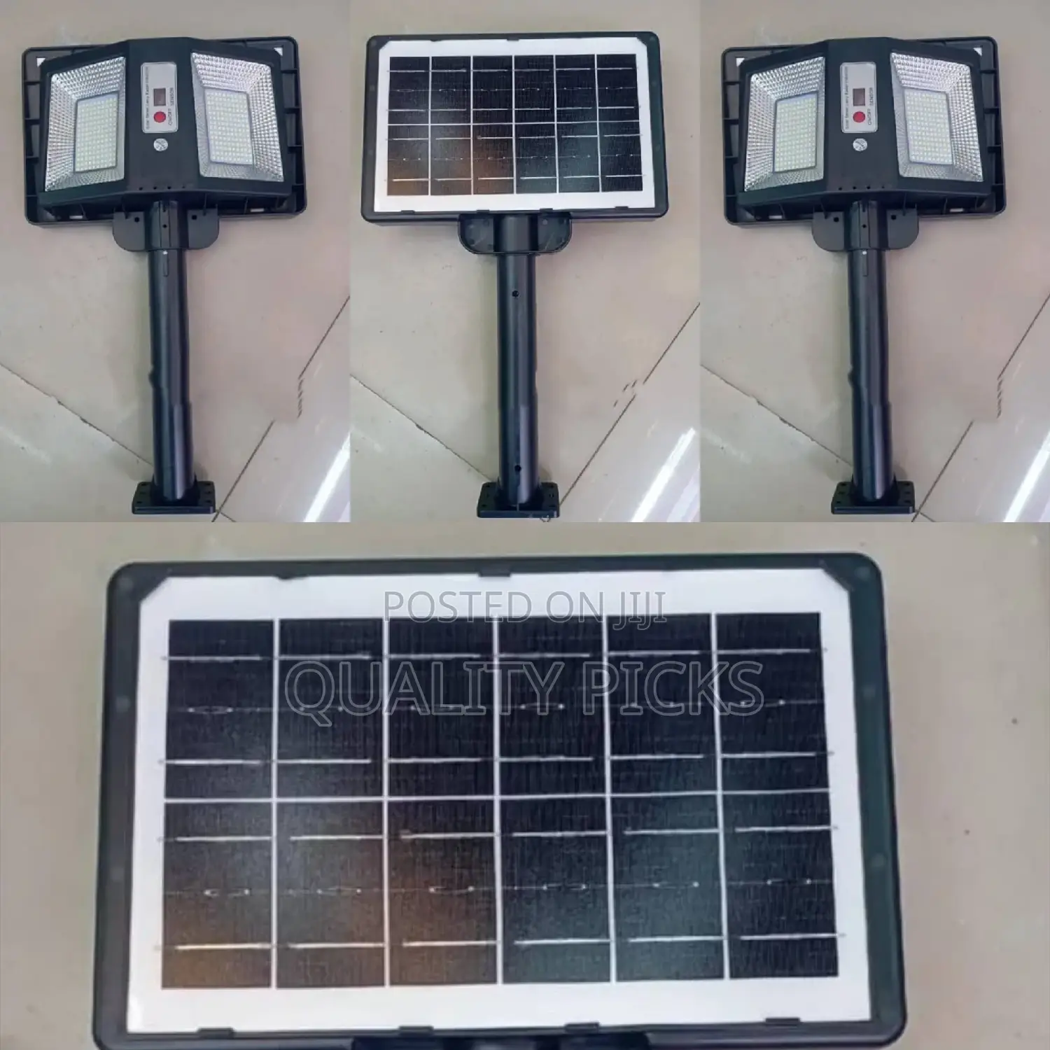 Double Light Solar Street Lamp