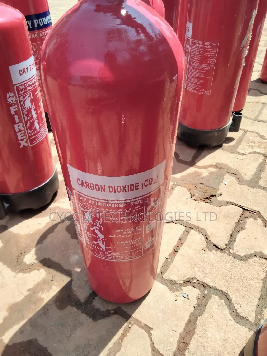 5kg Carbon Dioxide Gas Fire Extinguisher New Supply