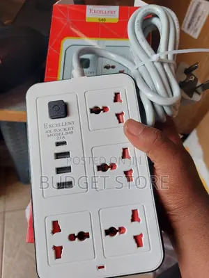 Photo - Excellent S40 Extension Cable 4 Sockets