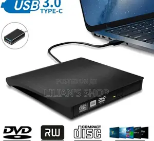 External DVD CD Drive Usb 3.0 Burner Writer Drive Player