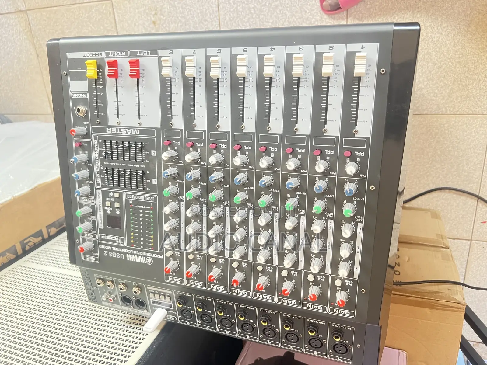 Genuine Yamaha 8 Channel Amp Mixer