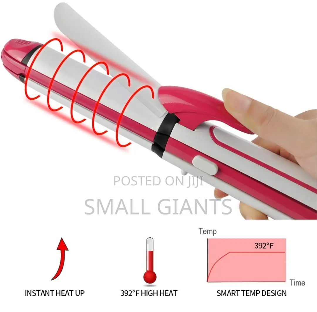 Nova 3-in-1 Ceramic Hair Curling Iron Hair Straighteners