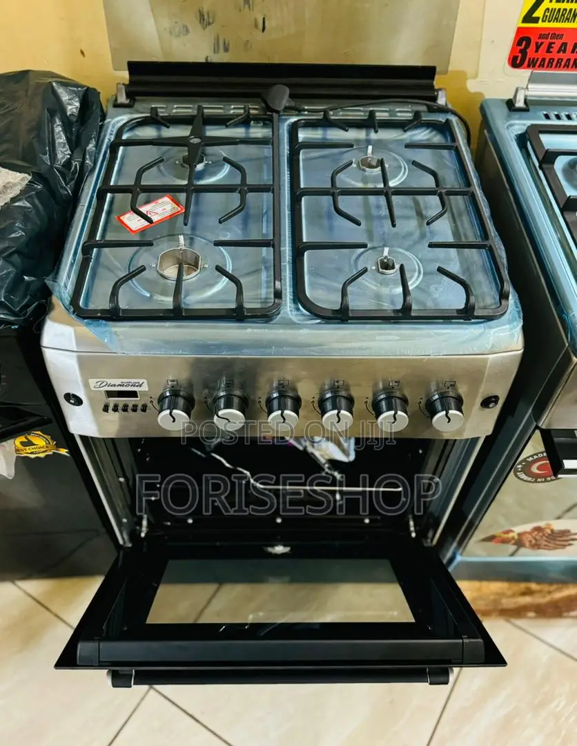 Blueflame Full Gas Diamond Cookers 60*60cm 2yr Warranty