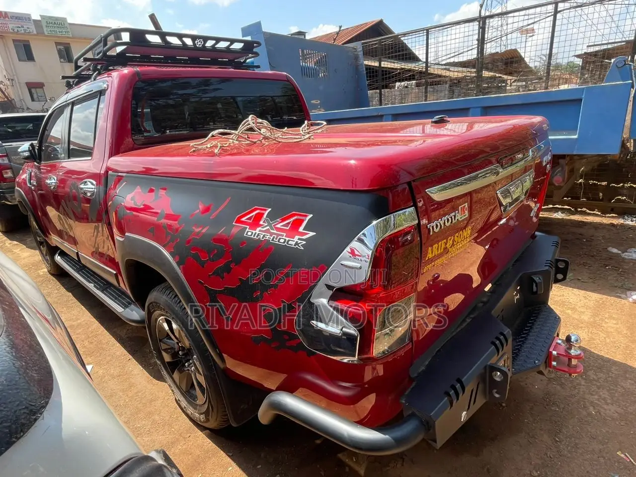Toyota Hilux 2017 Red
