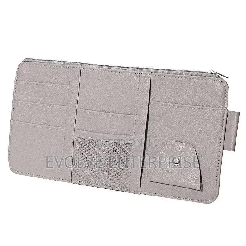 Multifunctional Business Leather Car Storage Bag