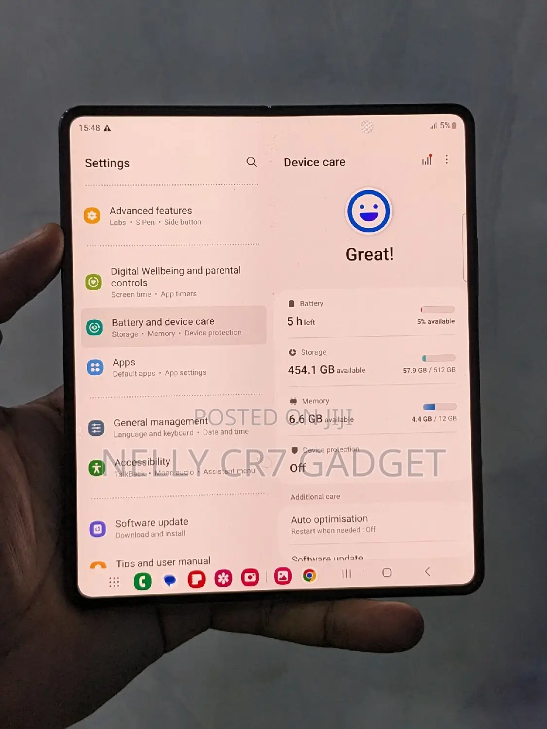 Samsung Galaxy Z Fold4 512 GB Black