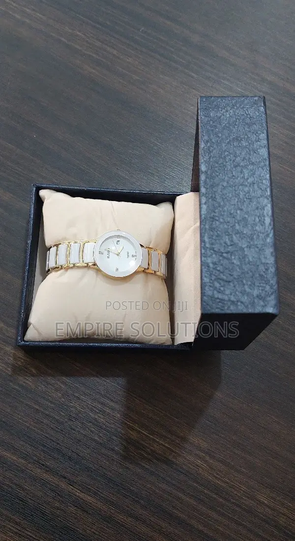Birthday Gift Flower With Original Rado Womens Watch(1pc)