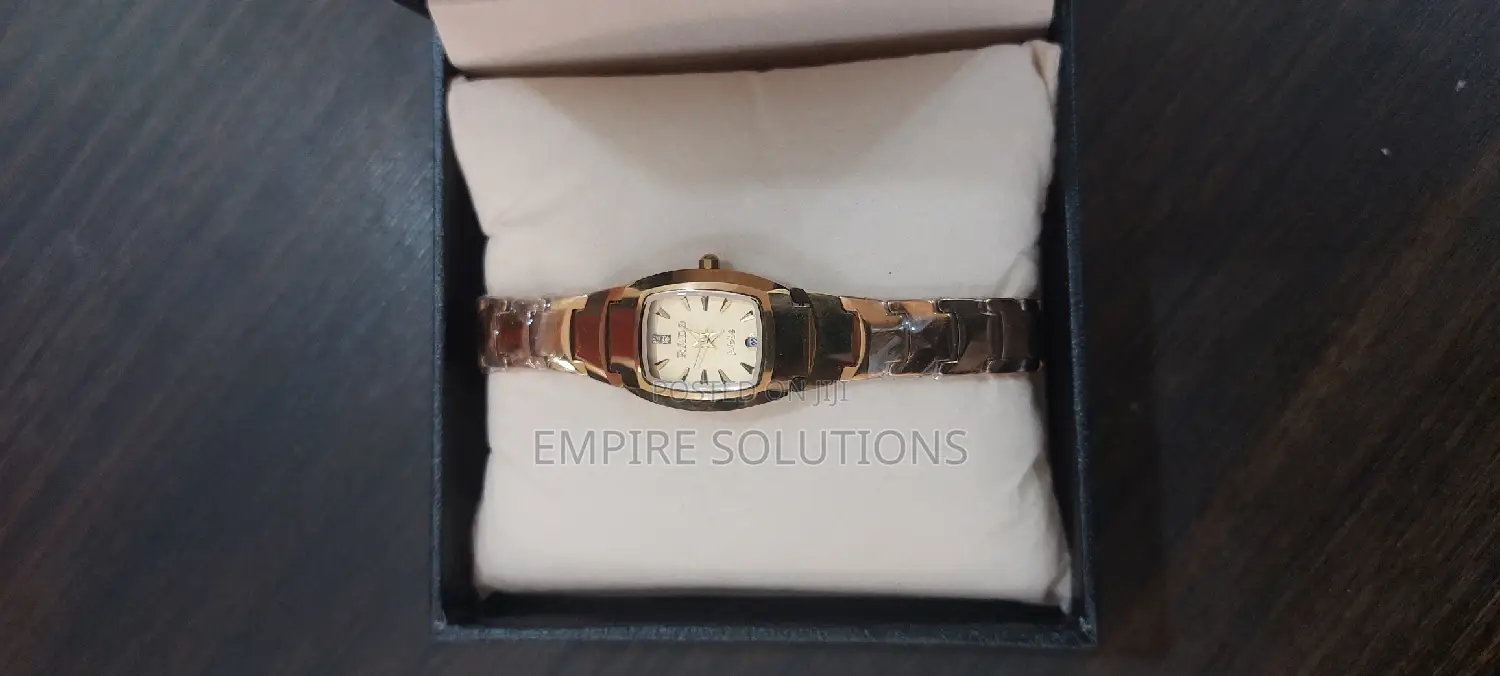 Birthday Gift Flower With Original Rado Womens Watch(1pc)