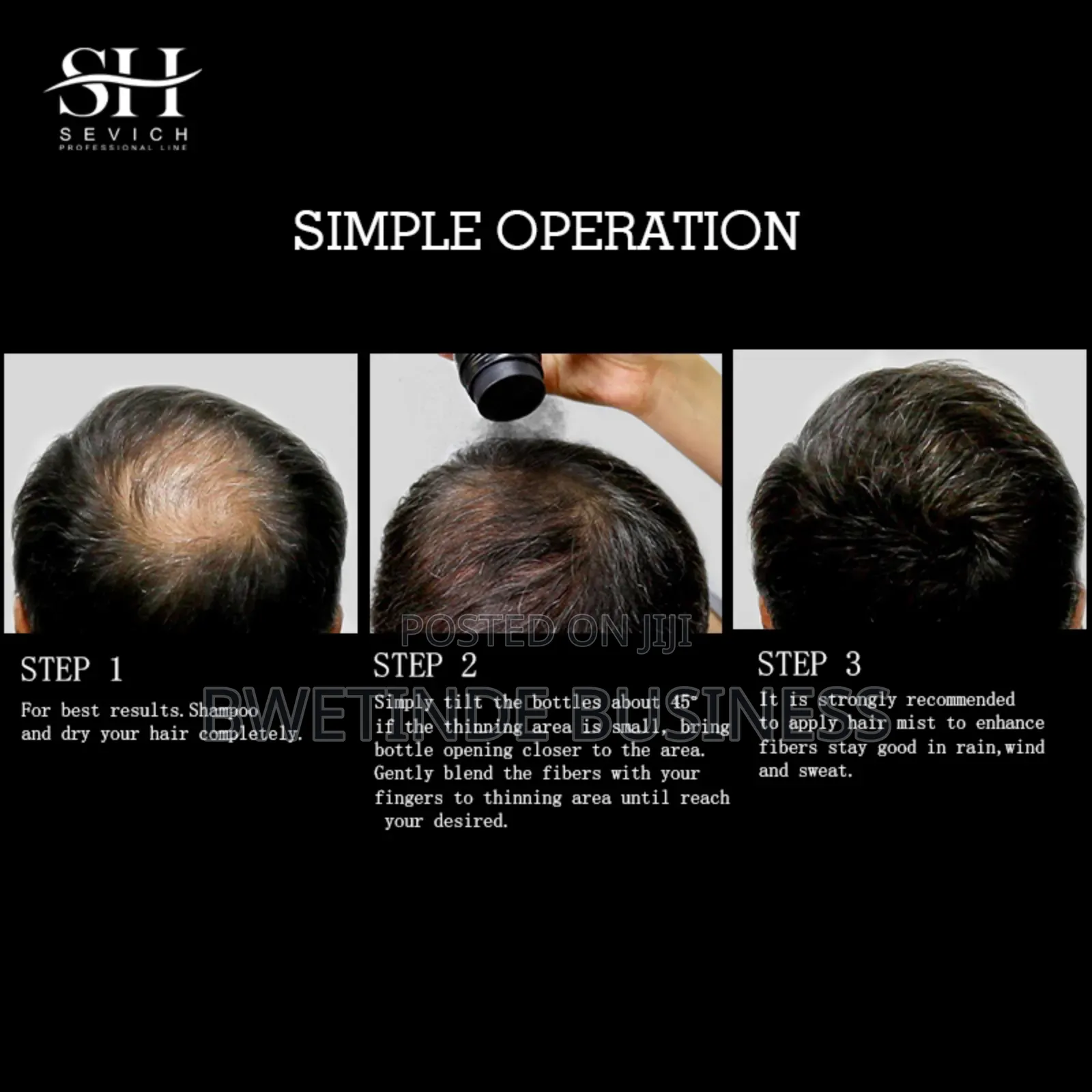 Sevich Hair Building Fibres Hair Loss Building Fibres