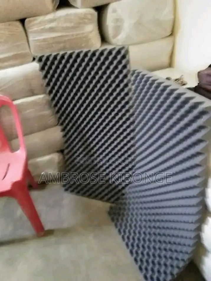 Sound-Absorbing Noise Protective Foam 4 by 6 Sponge Panels.
