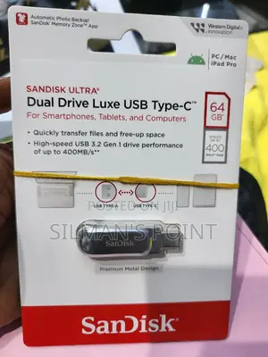 Photo - Sandisk Ultra Dual Drive USB Type C 64gb