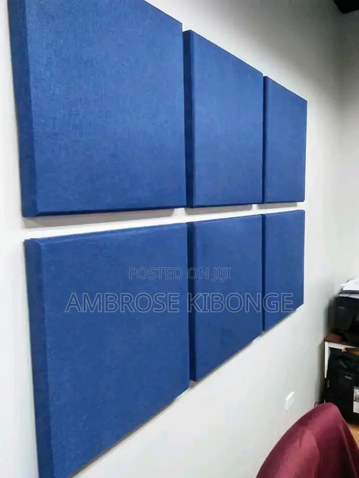 Soundproof Acoustic Foam Panel 12x2cm for Studio and Office.