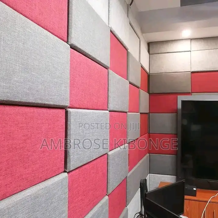 Soundproof Acoustic Foam Panel 12x2cm for Studio and Office.