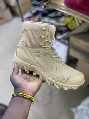 Original Men’S Out Door Khaki Desert Army Boots