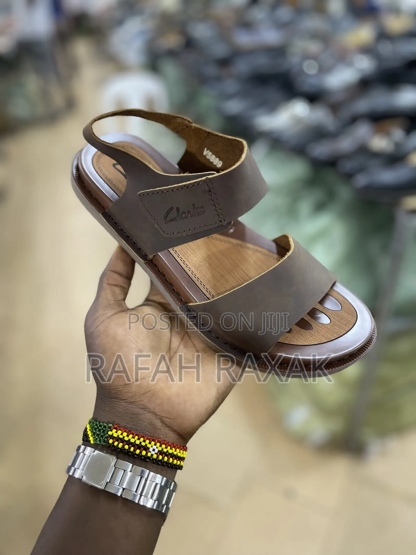 Original Men’S Clarks Casual Premium Leather Sandals