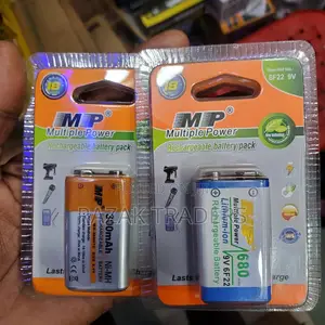 Hot MP Quality 6F22 9V 680mah Li-Ion Rechargeable Batteries