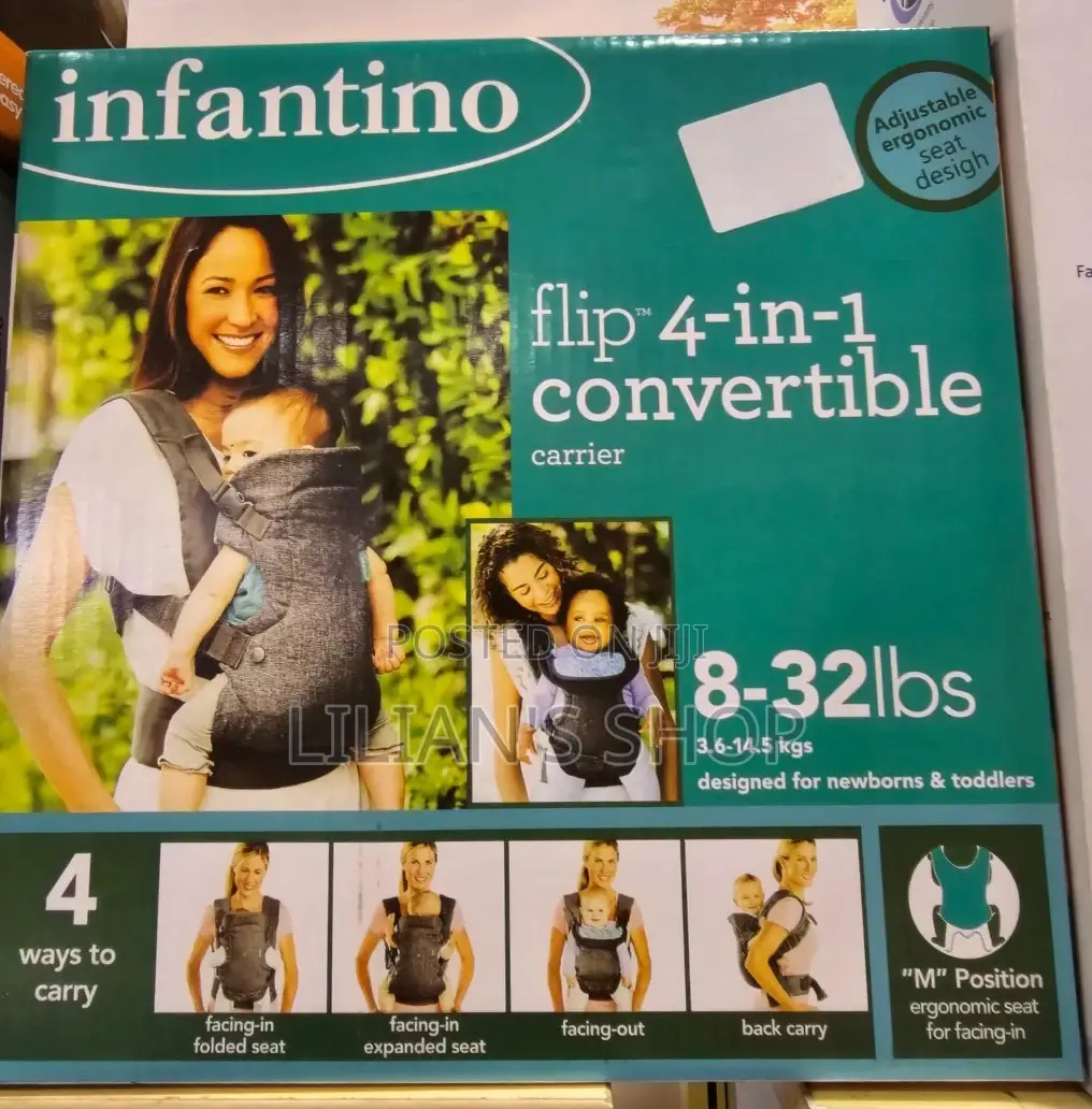 Inflatino Flip 4 in 1 Convertible Baby Carrier