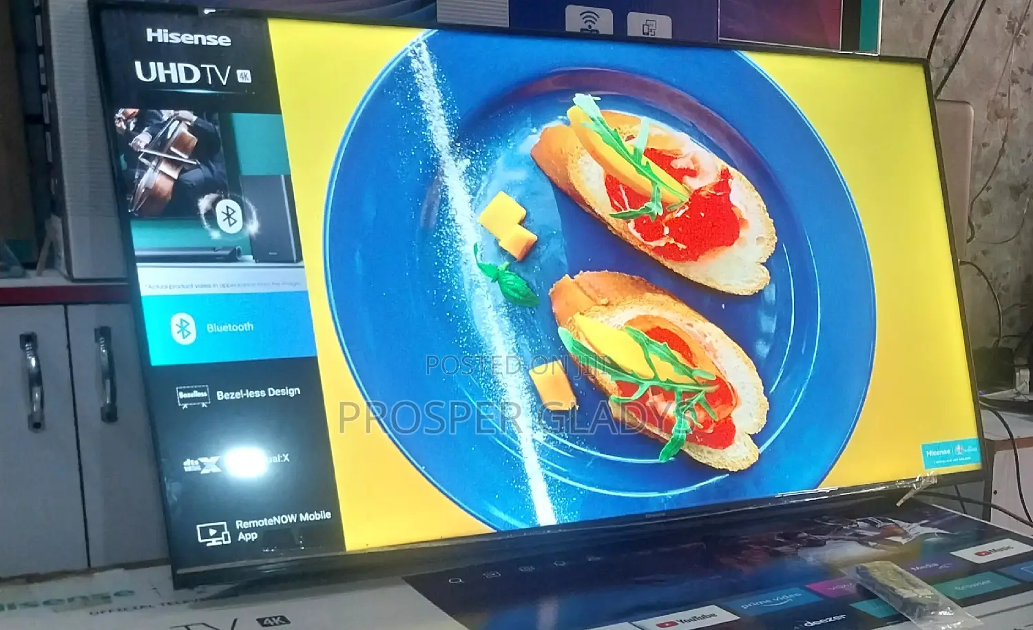 Hisense 50 Smart Digital Flat Screen Flameless