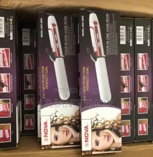 Nova 4 in 1 Hair Straightener Curler