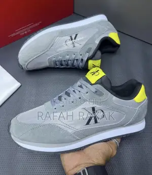 Original Men’S Calvin Klein Jeans Grey Sneakers