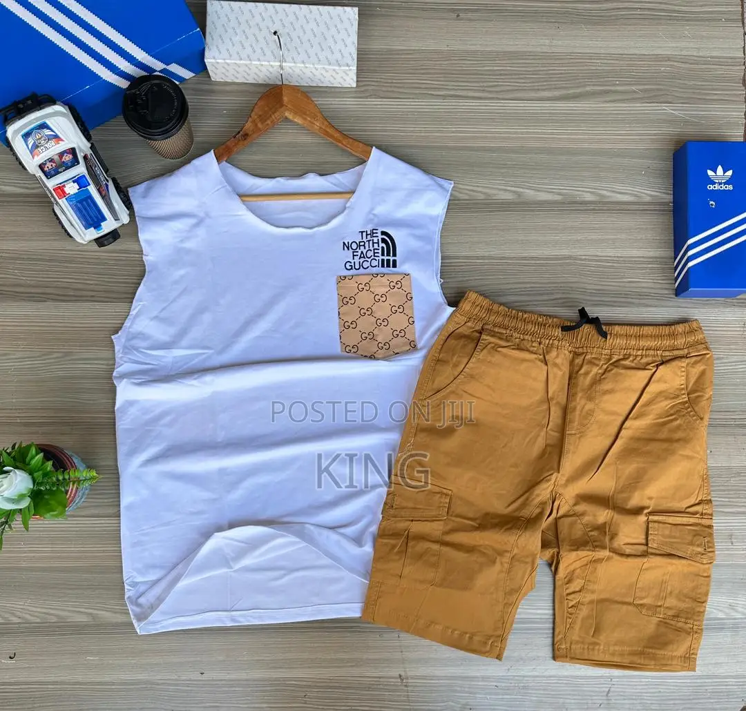 Sleeveless and Short Set
