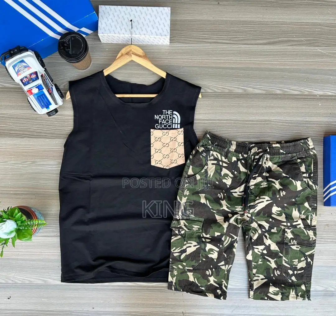 Sleeveless and Short Set