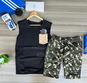 Sleeveless and Short Set
