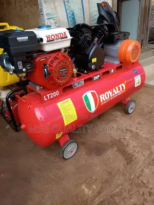 Both Fuel /Electric Compressor 100ltrs