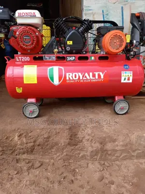 Both Fuel /Electric Compressor 100ltrs