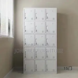 Photo - Locker Cabinet 15 Doors