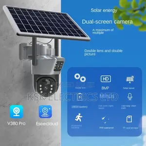 Solar Waterproof 8MP 4G WIFI Battery Dual Lens PTZ Solar