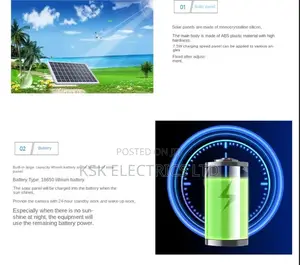 Solar Waterproof 8MP 4G WIFI Battery Dual Lens PTZ Solar