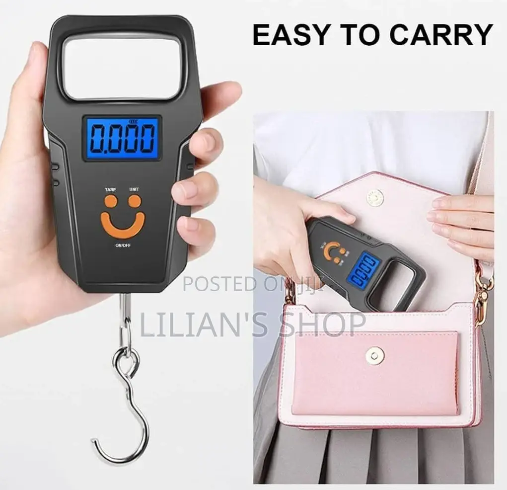 New 50kg 10g Digital Hanging Scale
