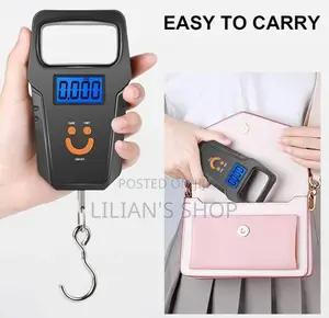 New 50kg 10g Digital Hanging Scale