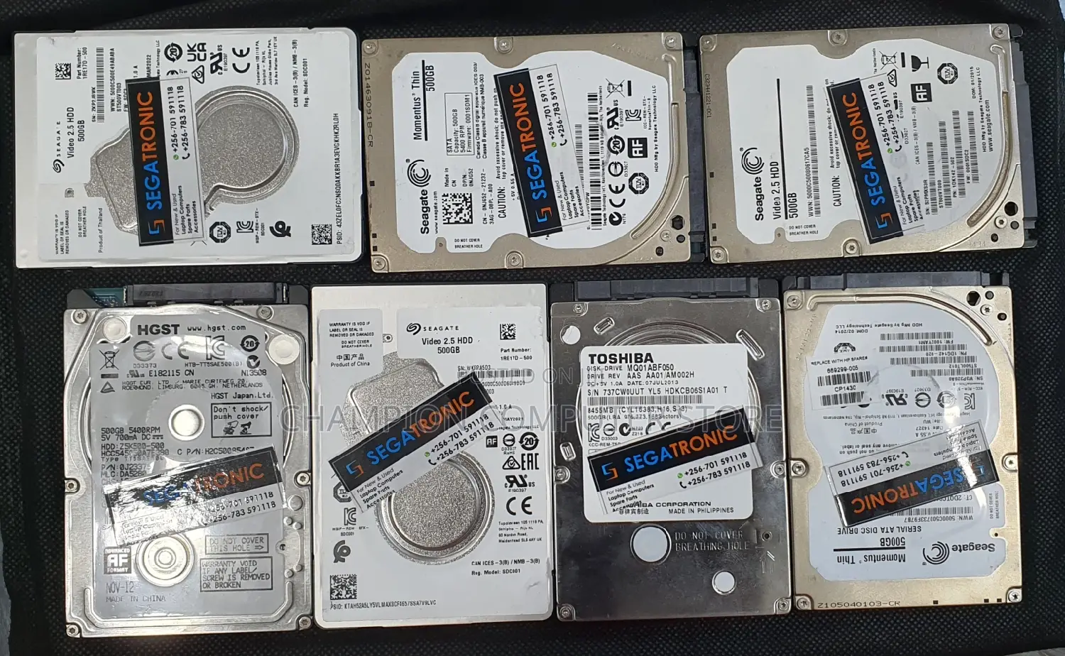 500gb 2.5" Laptop Internal Hard Disk Drive(Hdd)