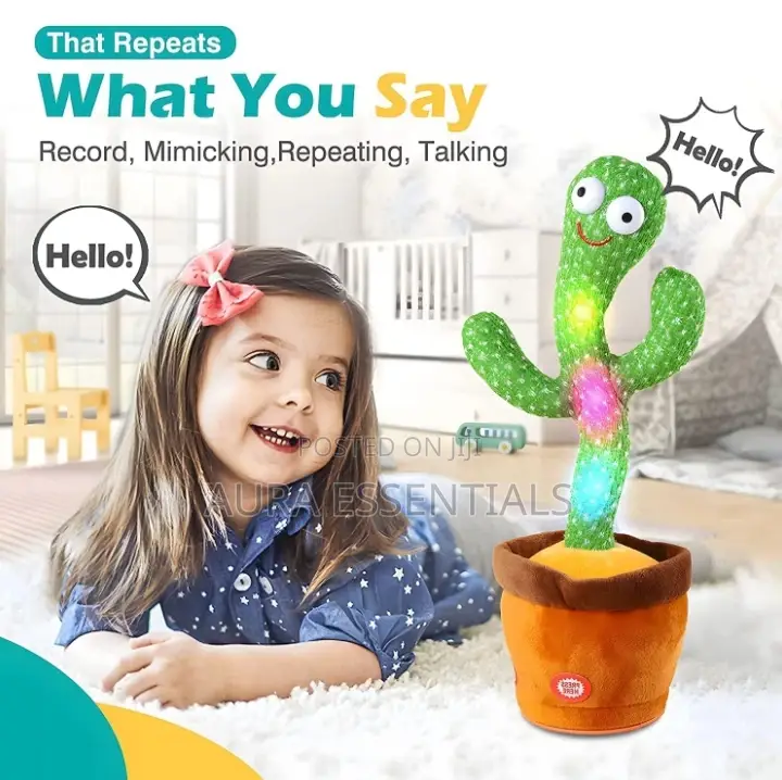 Kidology Kids Dancing Talking Cactus Toy