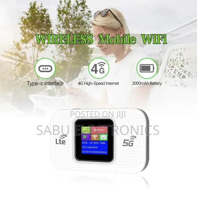 4g/5g Portable Mifi/ Portable Wifi/ Unlocked to All Sim Card