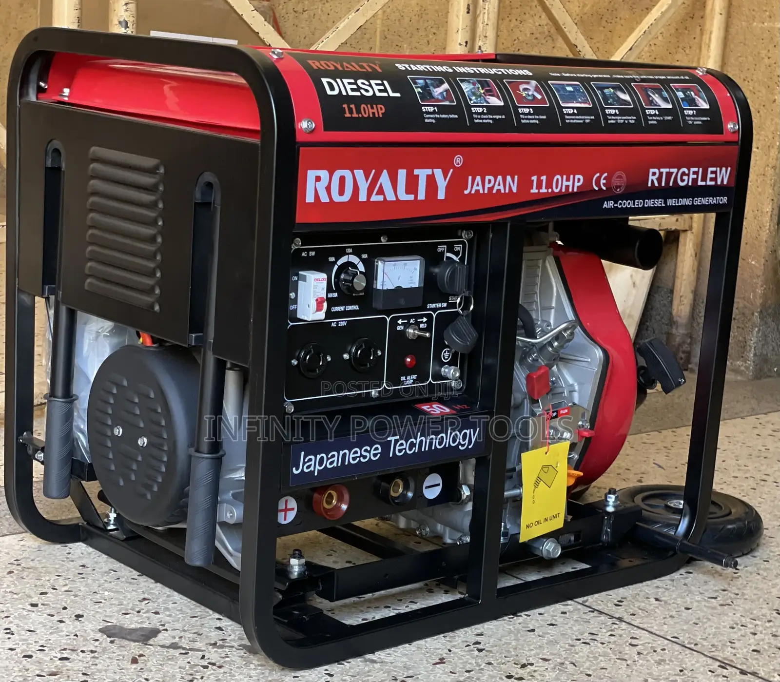 Diesel Welding Generator Japanese Technology