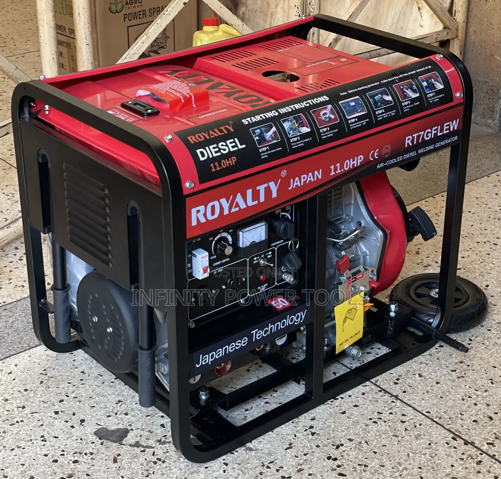 Diesel Welding Generator Japanese Technology