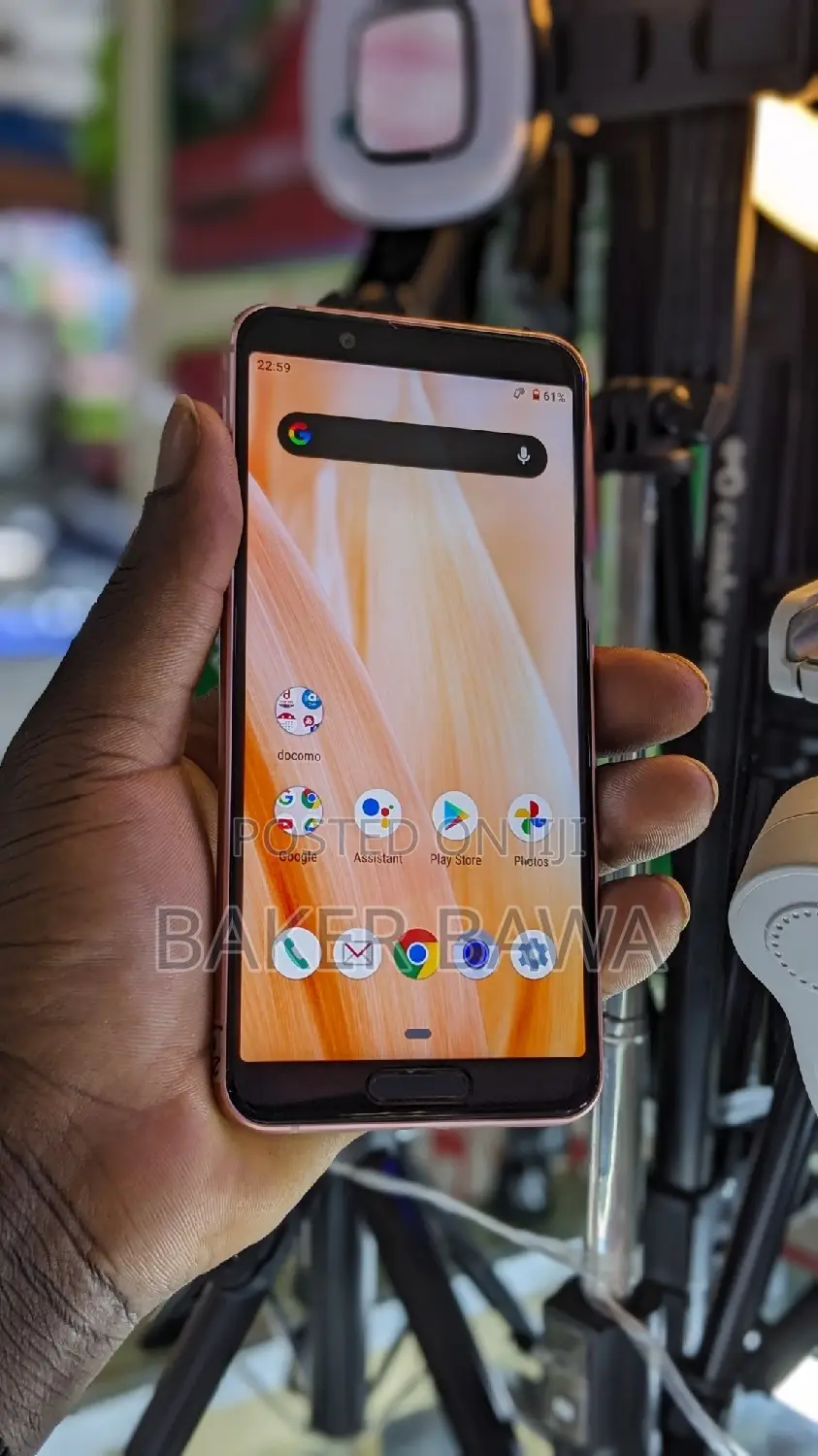New Sharp Aquos Sense 3 SHV45 64 GB Rose Gold