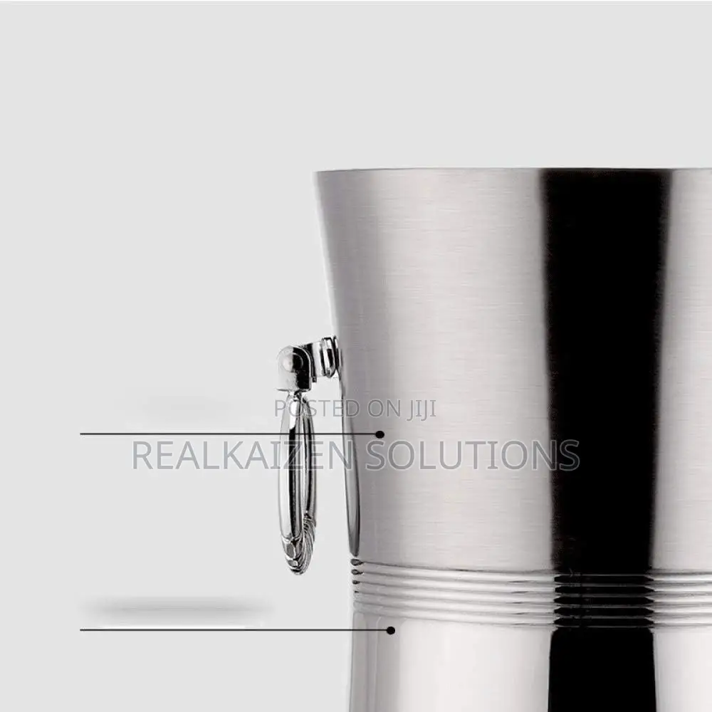 3L Stainless Steel Ice Bucket Wine Champagne Beer Barrel
