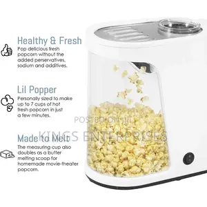 Mini Electric Hot Air Popcorn Maker